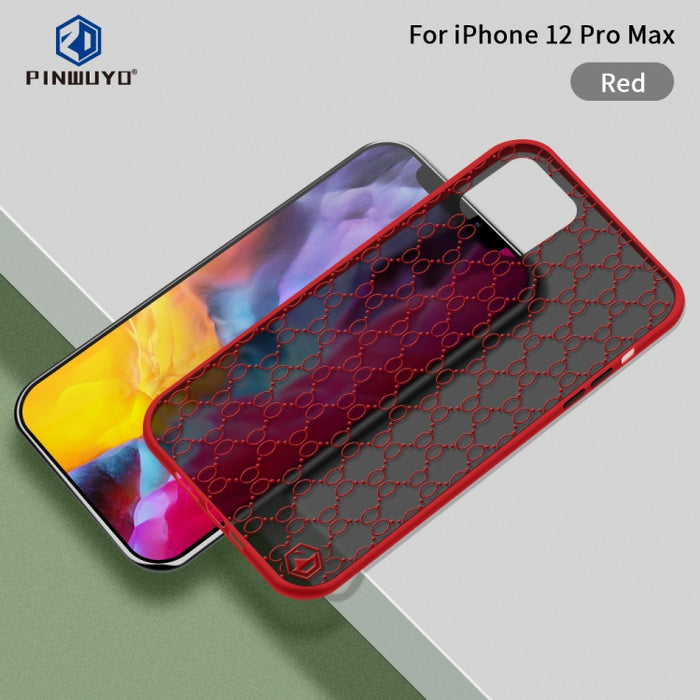 PINWUYO Serie 2 Generación PC + TPU Estuche protector anticaída todo incluido, For iPhone12 mini, For iPhone 12 Pro Max, For iPhone 12 / 12 Pro