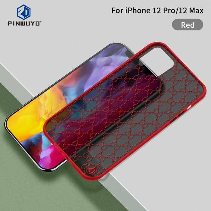 PINWUYO Serie 2 Generación PC + TPU Estuche protector anticaída todo incluido, For iPhone12 mini, For iPhone 12 Pro Max, For iPhone 12 / 12 Pro