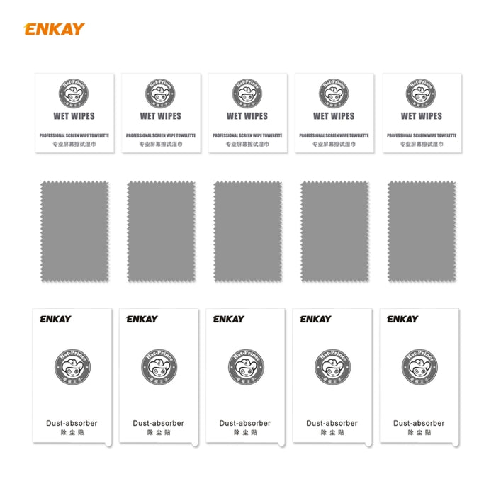 5 PCS ENKAY Hat-Prince 0.26mm 9H 6D Privacidad Anti-spy Película de vidrio templado de pantalla completa, For iPhone 12 mini 5.4, For iPhone 12 / 12 Pro 6.1, For iPhone 12 Pro Max 6.7