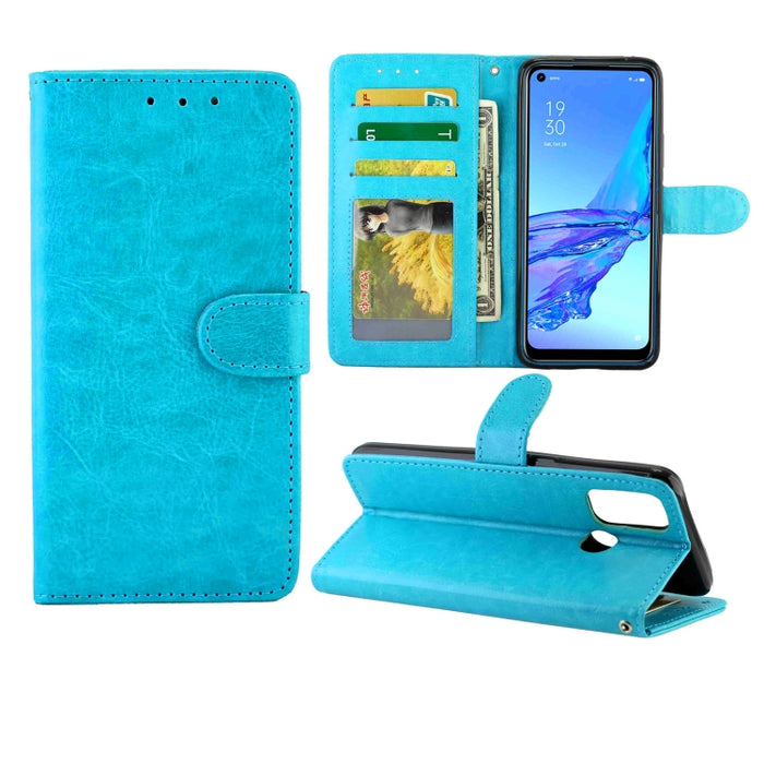 Estuche protector con tapa horizontal de cuero con textura de caballo loco con soporte y ranuras para tarjetas y billetera y marco de fotos, For OPPO Realme C11, For Xiaomi Mi 10 Ultra, For Xiaomi Redmi 10X(4G)/Redmi Note9, For Xiaomi Redmi 10X(4G)    ...