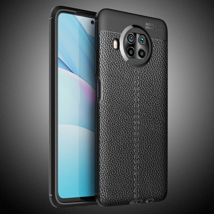 Estuche a prueba de golpes de TPU con textura Litchi, For Xiaomi Mi 10T Lite