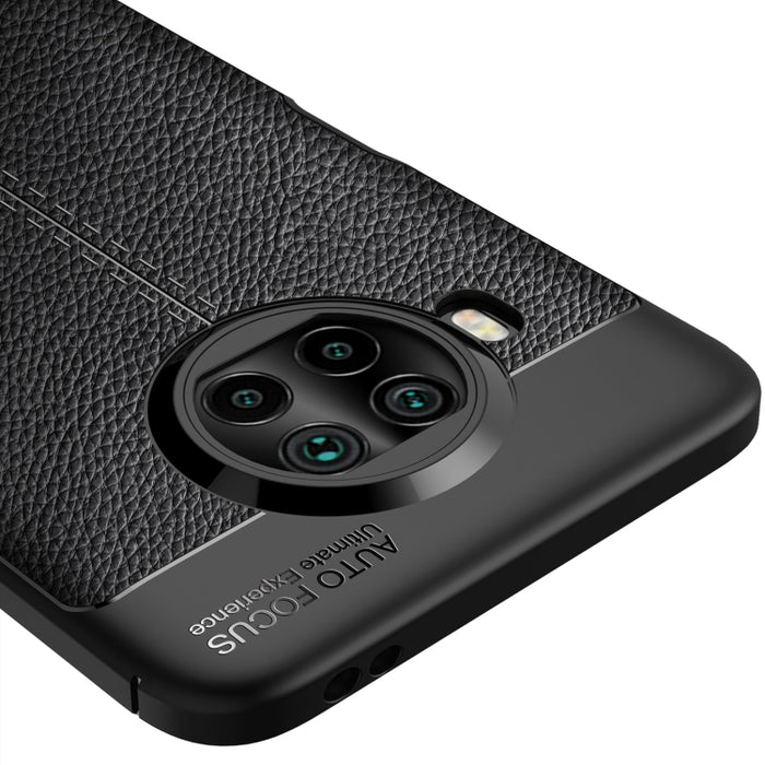 Estuche a prueba de golpes de TPU con textura Litchi, For Xiaomi Mi 10T Lite