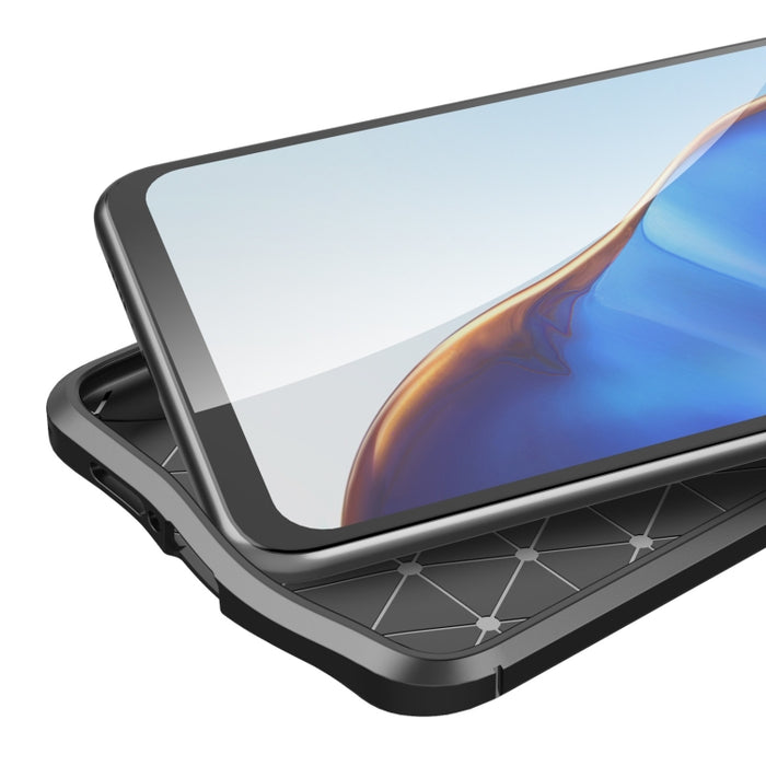 Estuche a prueba de golpes de TPU con textura Litchi, For Xiaomi Mi 10T Pro