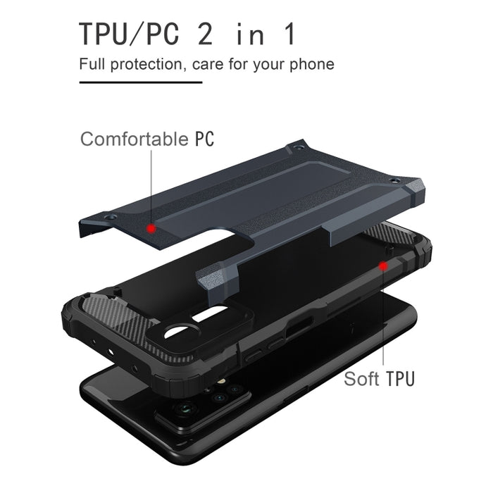 Estuche combinado Magic Armor TPU + PC, For Xiaomi Mi 10T Pro