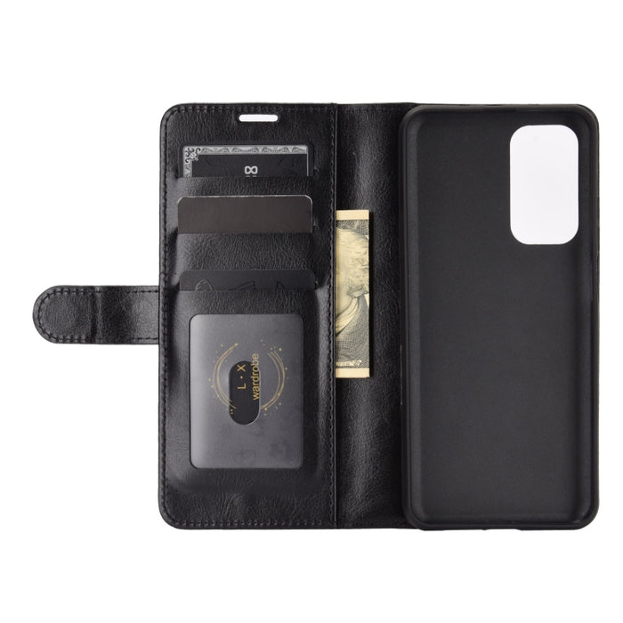 Para Xiaomi Mi 10T / 10T Pro R64 Texture Funda protectora con tapa horizontal única con soporte y ranuras para tarjetas y billetera y marco de fotos, For Xiaomi Mi 10T