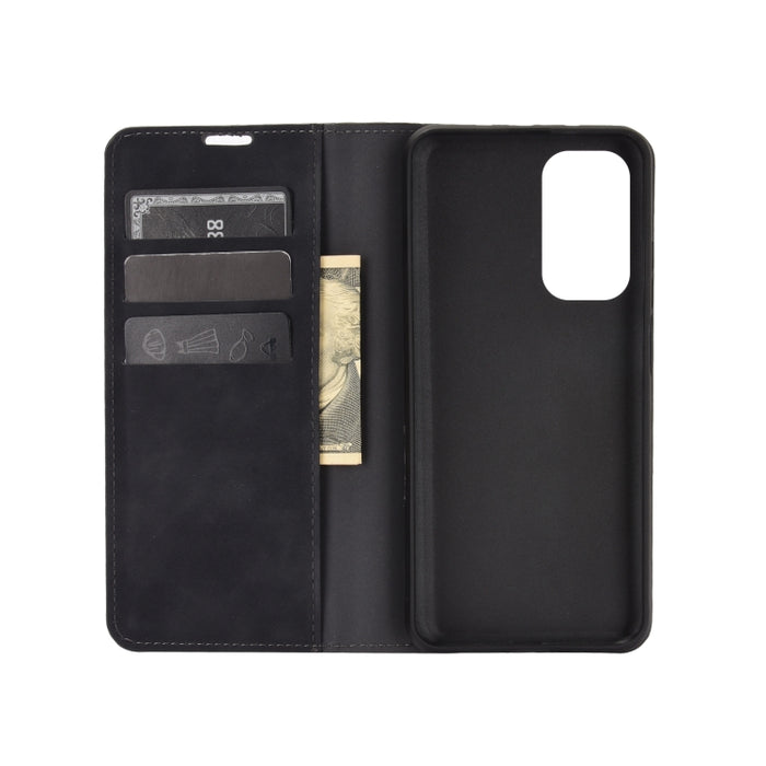 Para Xiaomi Mi 10T / 10T Pro Estuche de cuero con succión magnética de negocios de piel retro con soporte, ranuras para tarjetas y billetera, For Xiaomi Mi 10T / 10T Pro, For Xiaomi Mi 10T