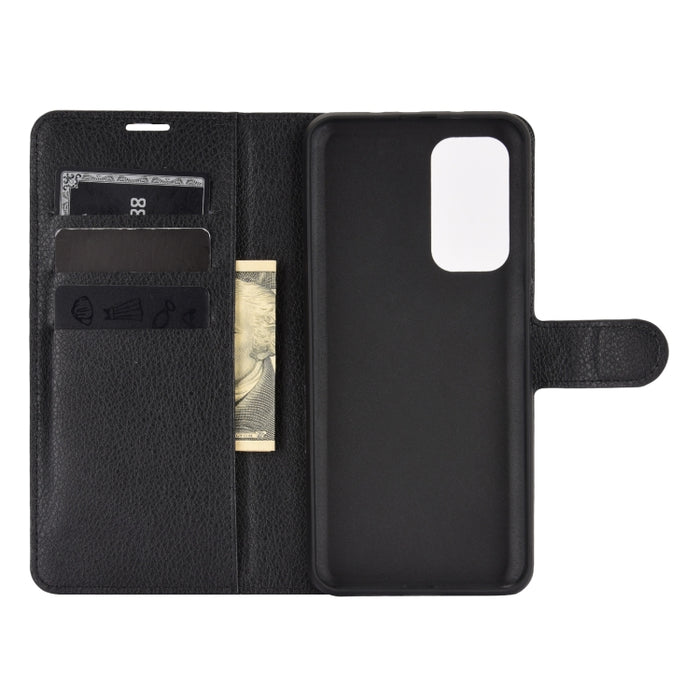 Para Xiaomi Mi 10T / 10T Pro Litchi Texture Funda protectora con tapa horizontal con soporte, ranuras para tarjetas y billetera, For Xiaomi Mi 10T