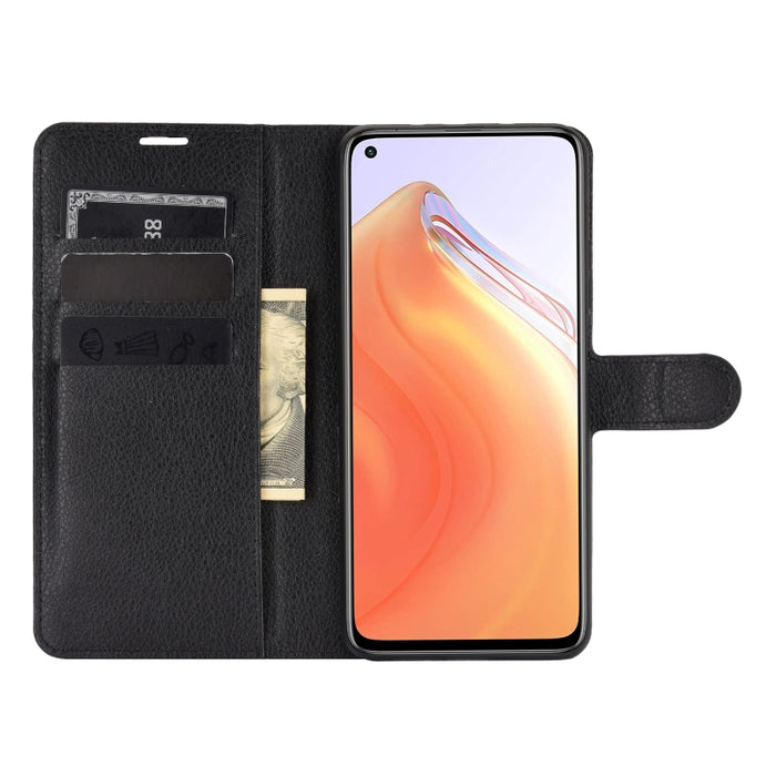 Para Xiaomi Mi 10T / 10T Pro Litchi Texture Funda protectora con tapa horizontal con soporte, ranuras para tarjetas y billetera, For Xiaomi Mi 10T