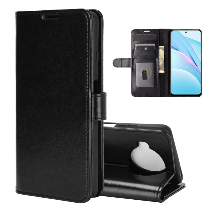 Para Xiaomi Mi 10T Lite R64 Texture Single Horizontal Flip Funda protectora con soporte y ranuras para tarjetas y billetera y marco de fotos, For Xiaomi Mi 10T Lite
