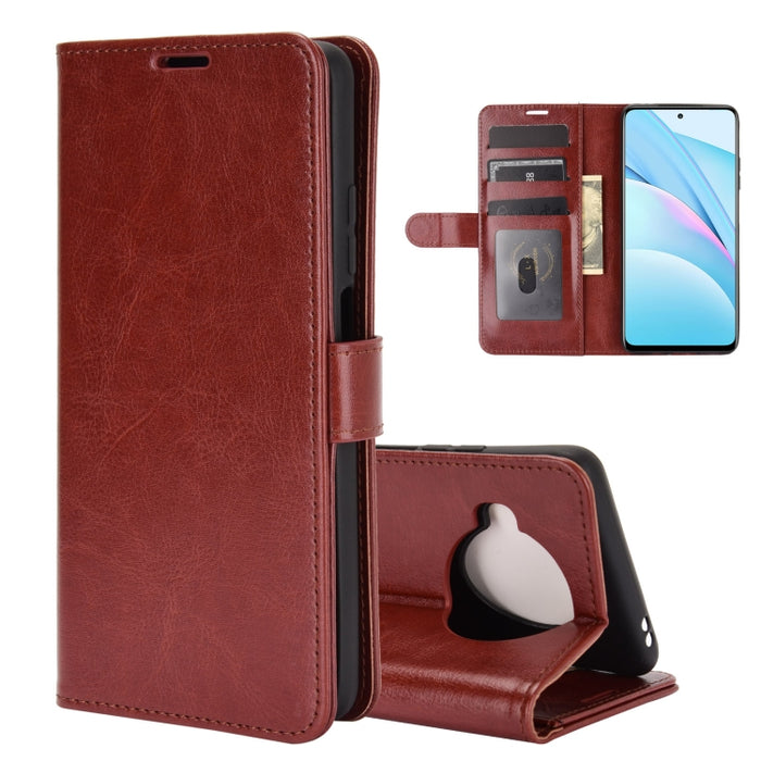 Para Xiaomi Mi 10T Lite R64 Texture Single Horizontal Flip Funda protectora con soporte y ranuras para tarjetas y billetera y marco de fotos, For Xiaomi Mi 10T Lite