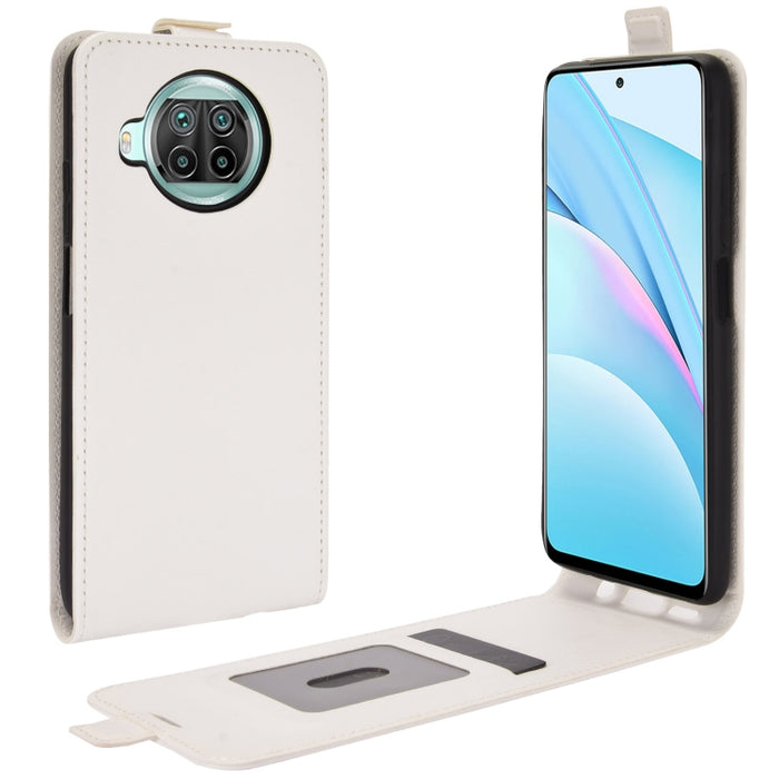 Para Xiaomi Mi 10T Lite R64 Texture Funda protectora de cuero con tapa vertical individual con ranuras para tarjetas y marco de fotos, For Xiaomi Mi 10T Lite