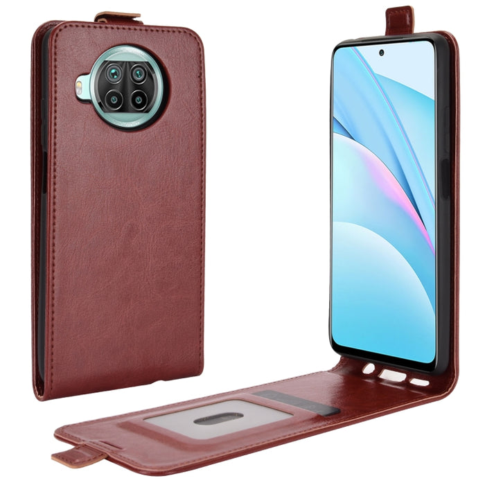Para Xiaomi Mi 10T Lite R64 Texture Funda protectora de cuero con tapa vertical individual con ranuras para tarjetas y marco de fotos, For Xiaomi Mi 10T Lite
