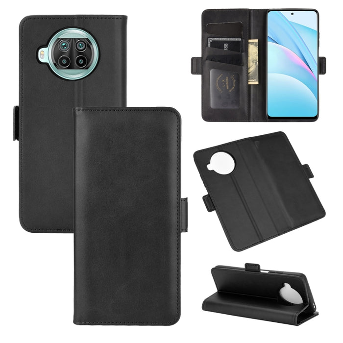 Para Xiaomi Mi 10T Lite Funda de cuero con tapa horizontal con hebilla magnética de doble cara con soporte, ranuras para tarjetas y billetera, For Xiaomi Mi 10T Lite