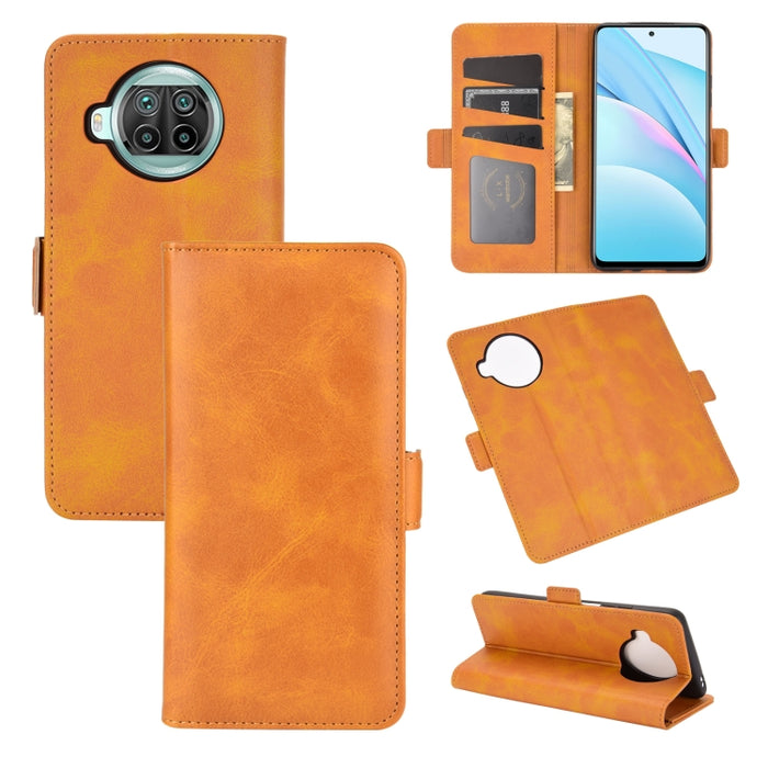 Para Xiaomi Mi 10T Lite Funda de cuero con tapa horizontal con hebilla magnética de doble cara con soporte, ranuras para tarjetas y billetera, For Xiaomi Mi 10T Lite