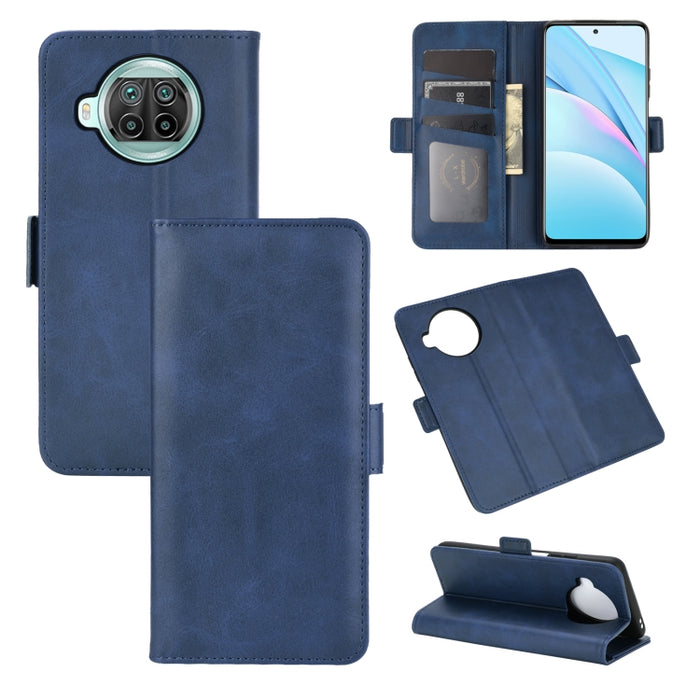Para Xiaomi Mi 10T Lite Funda de cuero con tapa horizontal con hebilla magnética de doble cara con soporte, ranuras para tarjetas y billetera, For Xiaomi Mi 10T Lite