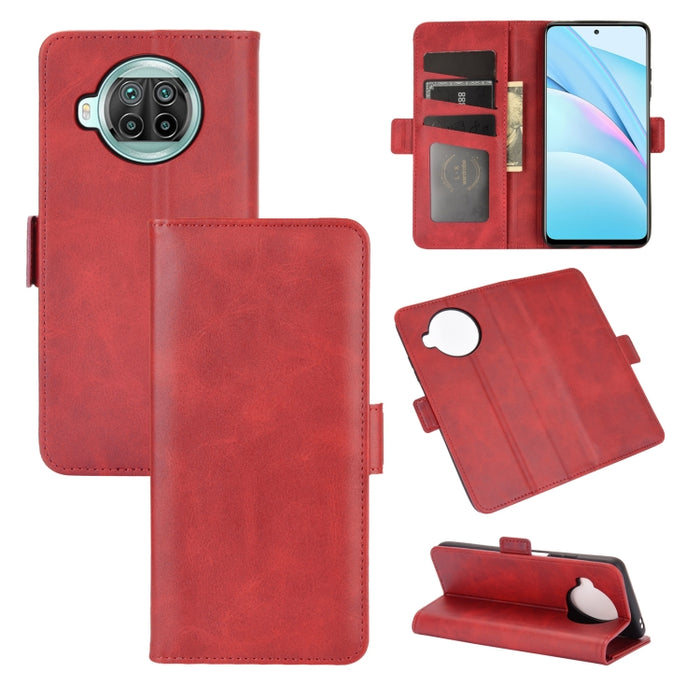 Para Xiaomi Mi 10T Lite Funda de cuero con tapa horizontal con hebilla magnética de doble cara con soporte, ranuras para tarjetas y billetera, For Xiaomi Mi 10T Lite
