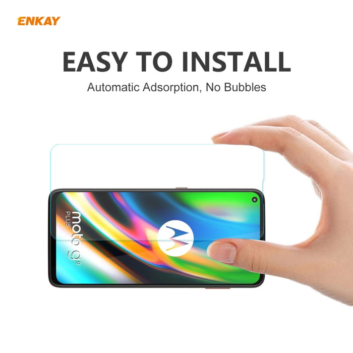 Hat-Prince ENKAY Clear TPU Estuche a prueba de golpes Funda antideslizante suave + 0.26mm 9H 2.5D Película protectora de vidrio templado, For Motorola Moto G9 Plus, For Motorola Moto G9 / G9 Play, For Samsung Galaxy A42 5G, For Samsung Galaxy M31s     ...