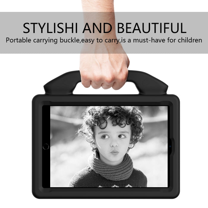 Cáscara protectora de la cubierta anticaída plana material de los niños de EVA con el soporte del pulgar, For iPad Mini 5/4/3/2/1