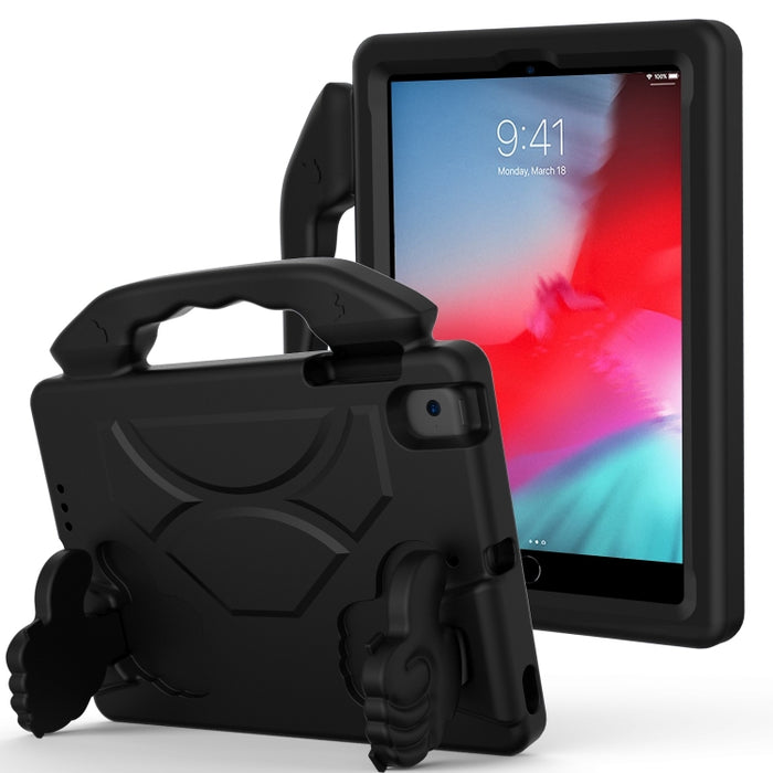 Cáscara protectora de la cubierta anticaída plana material de los niños de EVA con el soporte del pulgar, For iPad Mini 5/4/3/2/1