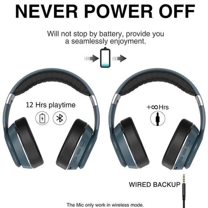 VJ320 Bluetooth 5.0 Auriculares inalámbricos plegables montados en la cabeza Compatible con tarjeta TF con micrófono, VJ320 Black, VJ320 Blue, VJ320 Red, VJ320 White
