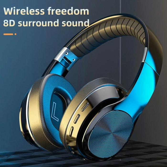 VJ320 Bluetooth 5.0 Auriculares inalámbricos plegables montados en la cabeza Compatible con tarjeta TF con micrófono, VJ320 Black, VJ320 Blue, VJ320 Red, VJ320 White