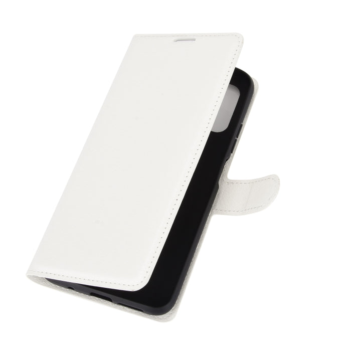 Para Xiaomi Poco M3 Litchi Texture Funda protectora con tapa horizontal con soporte y ranuras para tarjetas y billetera, For Xiaomi Poco M3