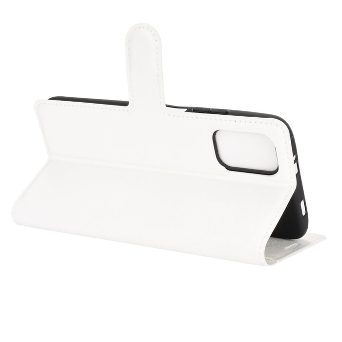 Para Xiaomi Poco M3 Litchi Texture Funda protectora con tapa horizontal con soporte y ranuras para tarjetas y billetera, For Xiaomi Poco M3