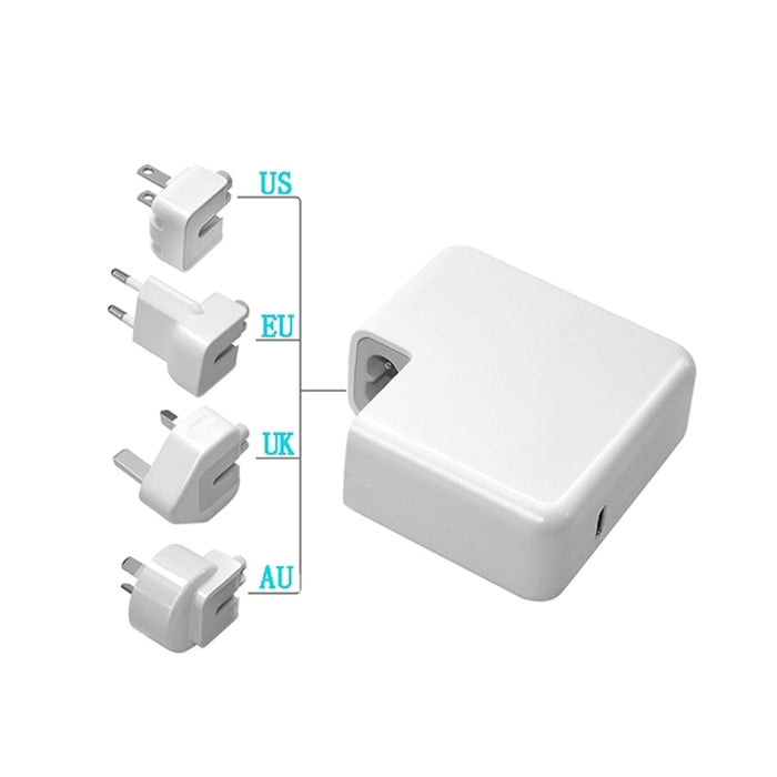 PD-96W 96W PD USB-C / Type-C Laptop Adapter + 2m 5A USB-C / Type-C a USB-C / Type-C Cable de carga rápida para MacBook Pro, EU Plug, US Plug, UK Plug, AU Plug