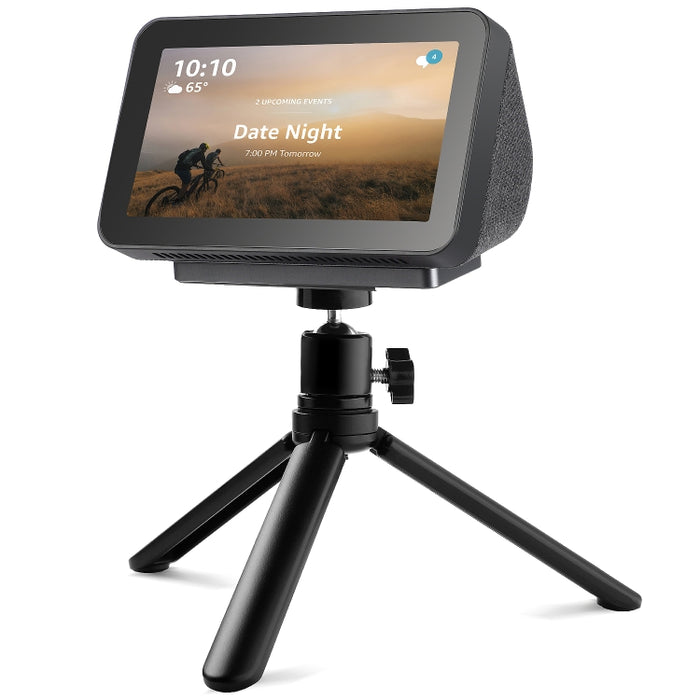 Para altavoz inteligente con pantalla Echo Show 8 con juego de soporte giratorio magnético ajustable de 360 grados