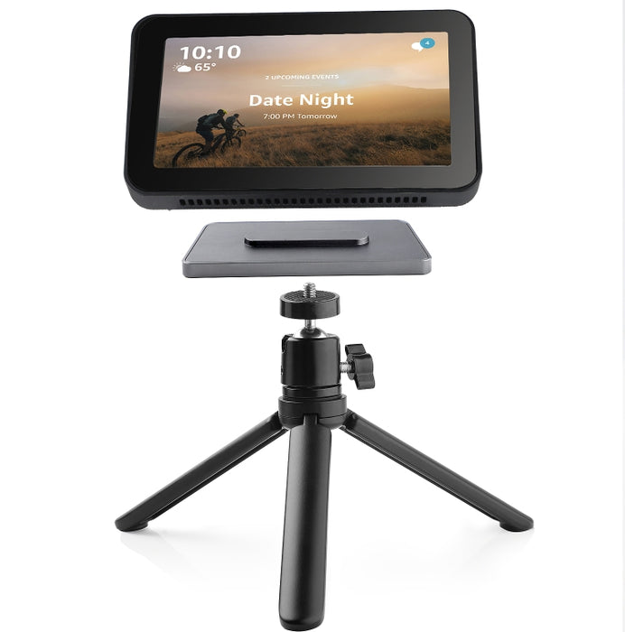 Para altavoz inteligente con pantalla Echo Show 8 con juego de soporte giratorio magnético ajustable de 360 grados