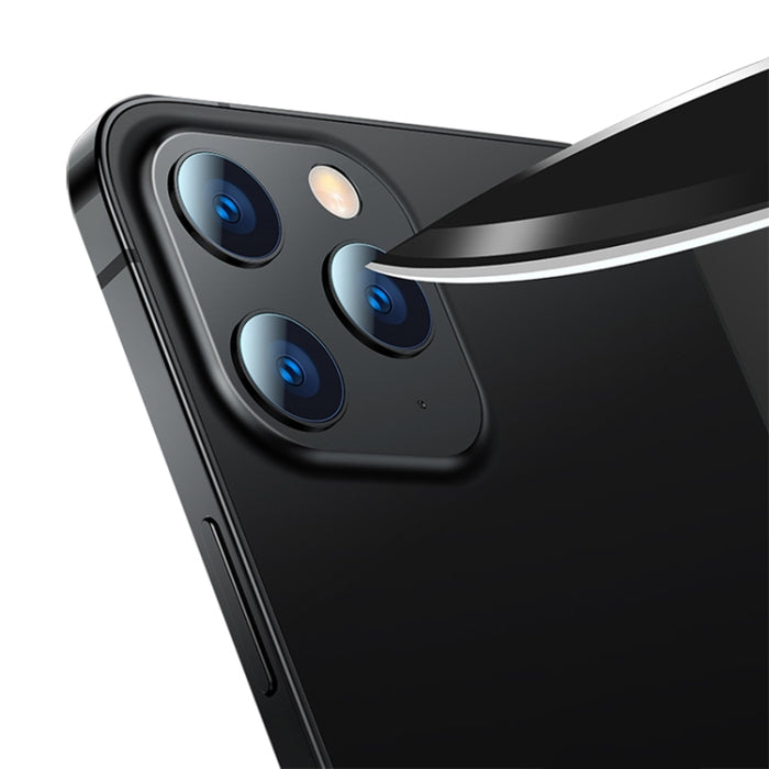 Mocolo 0.15mm 9H 2.5D Lente de cámara trasera de borde redondo Película de vidrio templado, For iPhone 12 mini, For iPhone 12, For iPhone 12 Pro, For iPhone 12 Pro Max