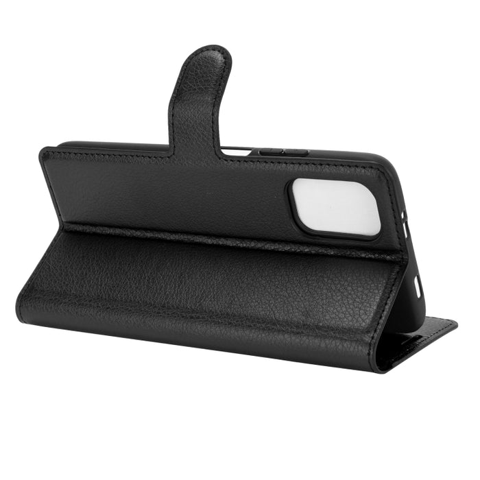 Para Xiaomi Redmi Note 9 4G Litchi Texture Funda protectora con tapa horizontal con soporte y ranuras para tarjetas y billetera, For Xiaomi Redmi Note 9 4G