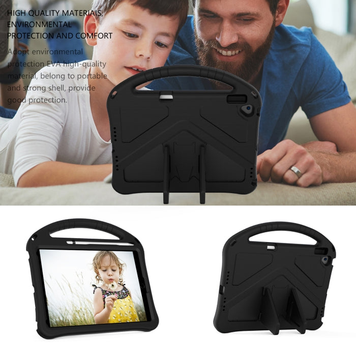 Carcasa protectora plana anticaída de EVA con soporte, For iPad 10.2 2021 / 2020 / 2019