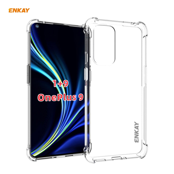 Hat-Prince ENKAY Funda transparente de TPU a prueba de golpes Funda antideslizante suave, For Samsung Galaxy A32 5G, For Samsung Galaxy A52 5G, For OnePlus 9, For Samsung Galaxy A72 5G, For Xiaomi Mi 11, For OnePlus 9 Pro