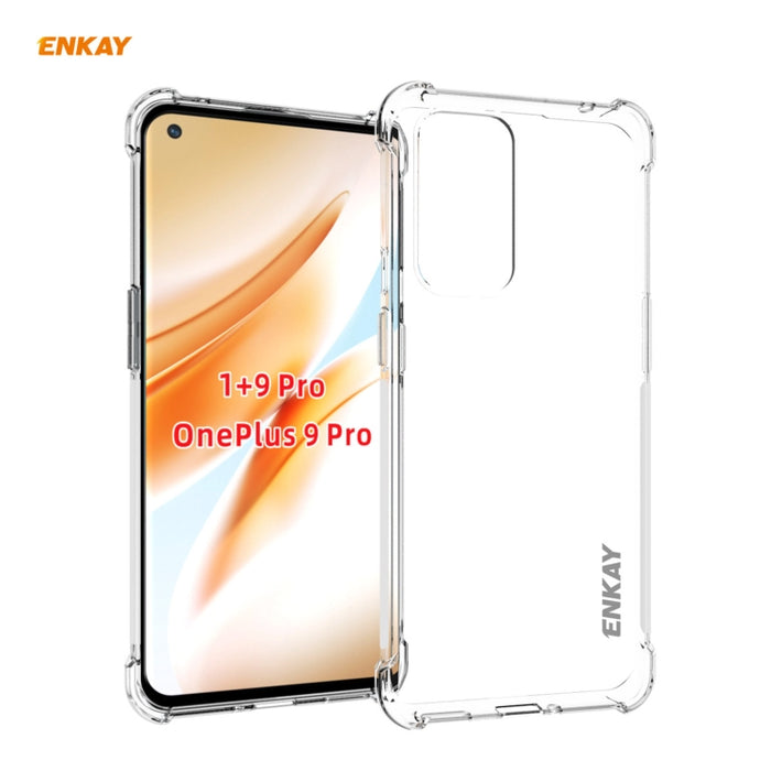 Hat-Prince ENKAY Funda transparente de TPU a prueba de golpes Funda antideslizante suave, For Samsung Galaxy A32 5G, For Samsung Galaxy A52 5G, For OnePlus 9, For Samsung Galaxy A72 5G, For Xiaomi Mi 11, For OnePlus 9 Pro