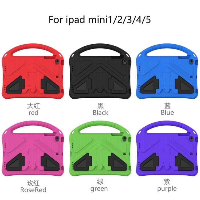 Carcasa protectora plana anticaída de EVA con soporte, For iPad Mini5/4/3/2/1