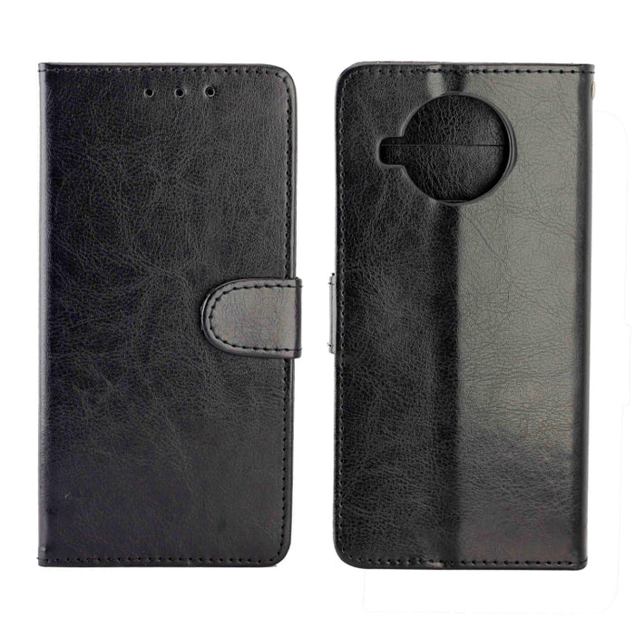 Estuche protector con tapa horizontal de cuero con textura de caballo loco con soporte y ranuras para tarjetas y billetera y marco de fotos, For Xiaomi Mi 10T Lite, For OPPO Realme V3, For OPPO A15, For Huawei Mate 40, For Huawei Mate40 Pro/Mate40 Pro+...