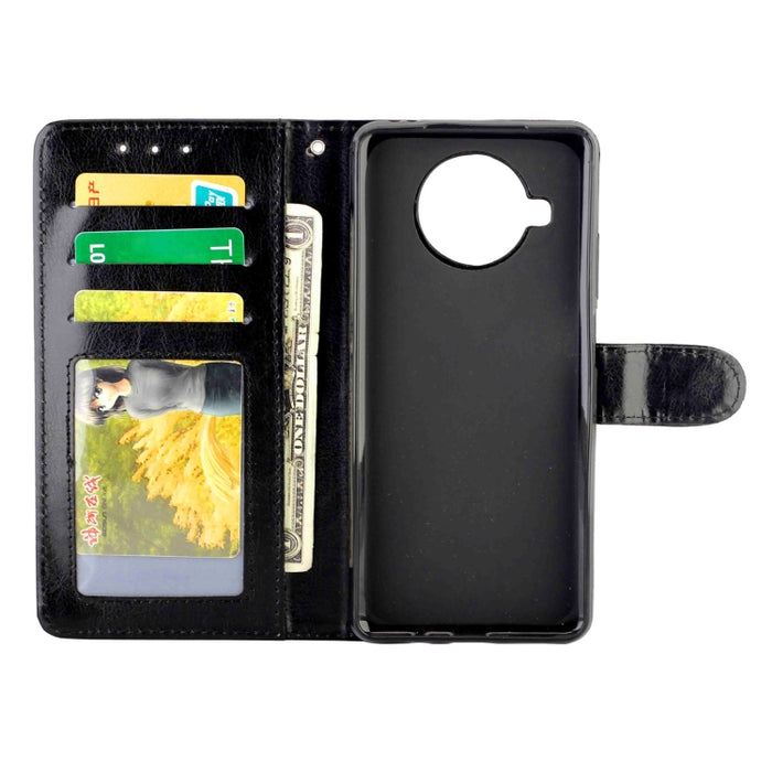 Estuche protector con tapa horizontal de cuero con textura de caballo loco con soporte y ranuras para tarjetas y billetera y marco de fotos, For Xiaomi Mi 10T Lite, For OPPO Realme V3, For OPPO A15, For Huawei Mate 40, For Huawei Mate40 Pro/Mate40 Pro+...