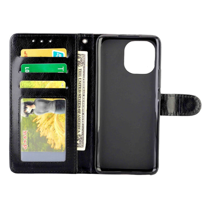 Estuche protector con tapa horizontal de cuero con textura de caballo loco con soporte y ranuras para tarjetas y billetera y marco de fotos, For Samsung Galaxy A52 5G, For Samsung Galaxy A72 5G, For Samsung Galaxy A32 5G, For Samsung Galaxy A02S       ...