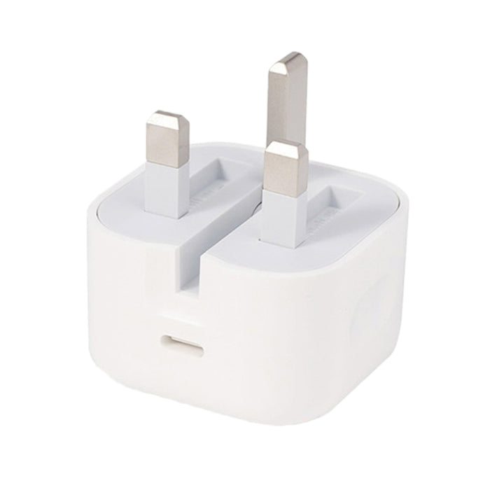 Cargador de viaje plegable con interfaz tipo C / USB-C A234 20W PD 3.0, enchufe para Reino Unido