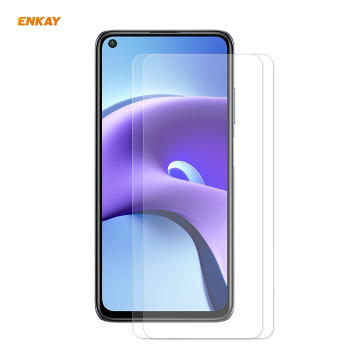 2 PCS ENKAY Hat-Prince 0.26mm 9H 2.5D Película de vidrio templado de borde curvo, For Xiaomi Redmi 9T (2 PCS), For Xiaomi Redmi Note 9T (2 PCS), For Xiaomi Redmi K40 (2 PCS), For Samsung Galaxy F62(2 PCS), For Samsung Galaxy A72 5G(2pcs)               ...