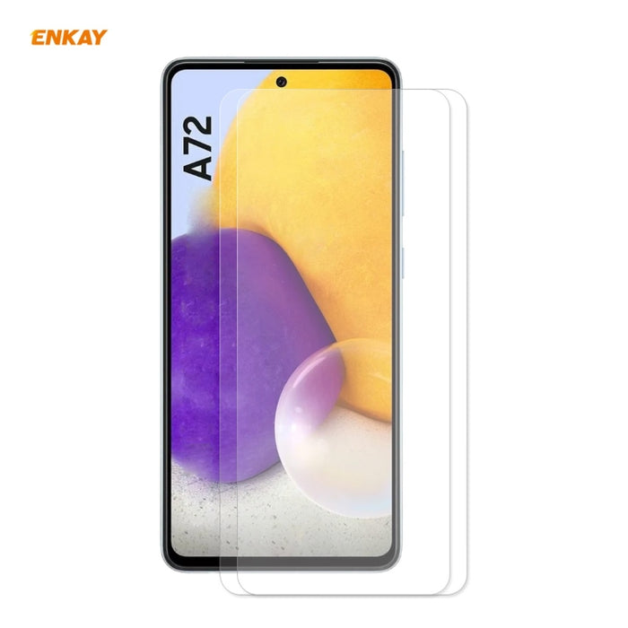 2 PCS ENKAY Hat-Prince 0.26mm 9H 2.5D Película de vidrio templado de borde curvo, For Xiaomi Redmi 9T (2 PCS), For Xiaomi Redmi Note 9T (2 PCS), For Xiaomi Redmi K40 (2 PCS), For Samsung Galaxy F62(2 PCS), For Samsung Galaxy A72 5G(2pcs)               ...