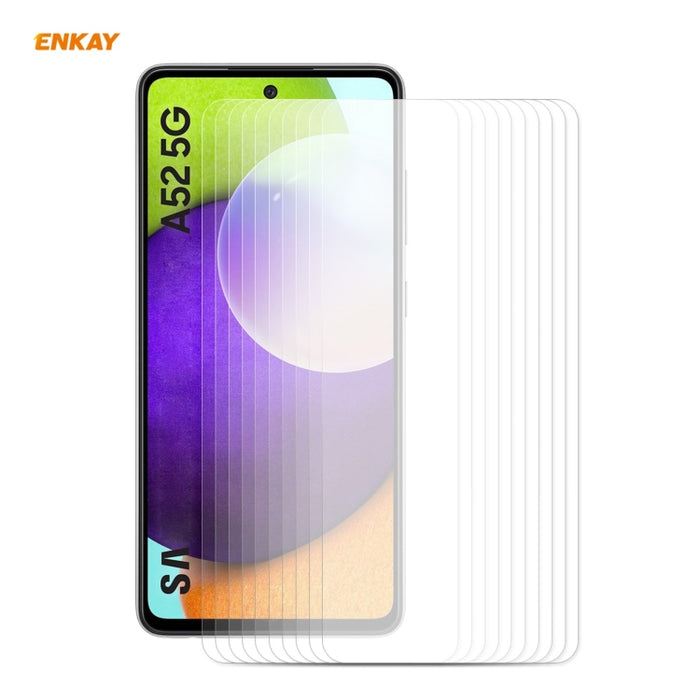 10 PCS ENKAY Hat-Prince 0.26mm 9H 2.5D Película de vidrio templado de borde curvo, For Xiaomi Redmi 9T, For Xiaomi Redmi Note 9T, For XiaomiRedmi K40 / K40 Pro / K40 Pro+, For Samsung Galaxy F62(10 PCS), For Samsung Galaxy A72 5G(10pcs)                ...