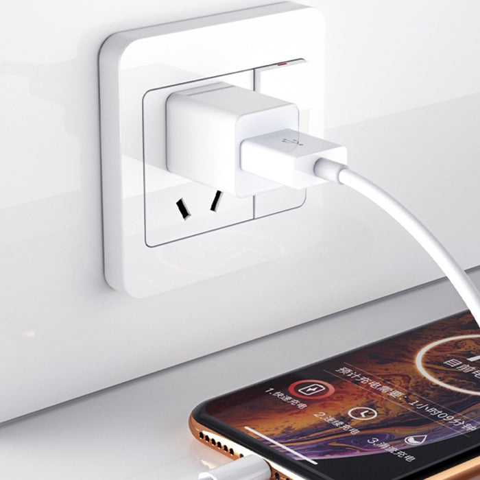 Cable de carga rápida XJ-51 3A USB a 8 pines para iPhone 12 Series, longitud: 1 m