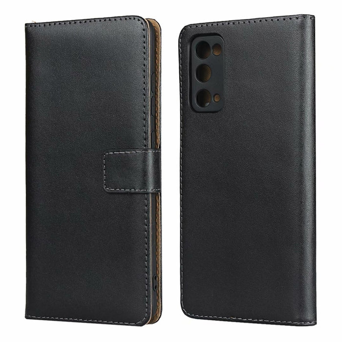 Estuche con tapa horizontal de cuero de vaca de textura lisa con cierre magnético y soporte y ranuras para tarjetas y billetera, For iPhone 12 Pro Max, For iPhone 12 / 12 Pro, For iPhone 12 Mini, For Samsung Galaxy S20 FE