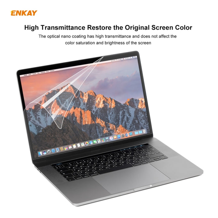 Protector de pantalla ENKAY Clear HD PET para MacBook Pro de 13,3 pulgadas A2289 / A2251 / A2338 (2020)