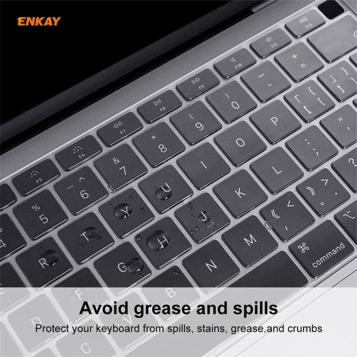 Película protectora de teclado de TPU suave ENKAY para MacBook Air de 13,3 pulgadas A2179 (2020) / A2337 (2020), US Version, EU Version