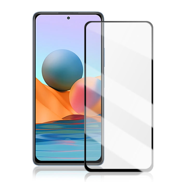 Mocolo 0.33mm 9H 2.5D Película de vidrio templado con pegamento completo, For Xiaomi Redmi Note 10 Pro / Note10 Pro Max, For Xiaomi Redmi Note10 / Note 10s
