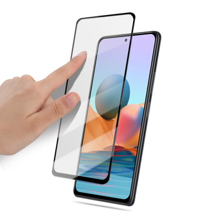 Mocolo 0.33mm 9H 2.5D Película de vidrio templado con pegamento completo, For Xiaomi Redmi Note 10 Pro / Note10 Pro Max, For Xiaomi Redmi Note10 / Note 10s