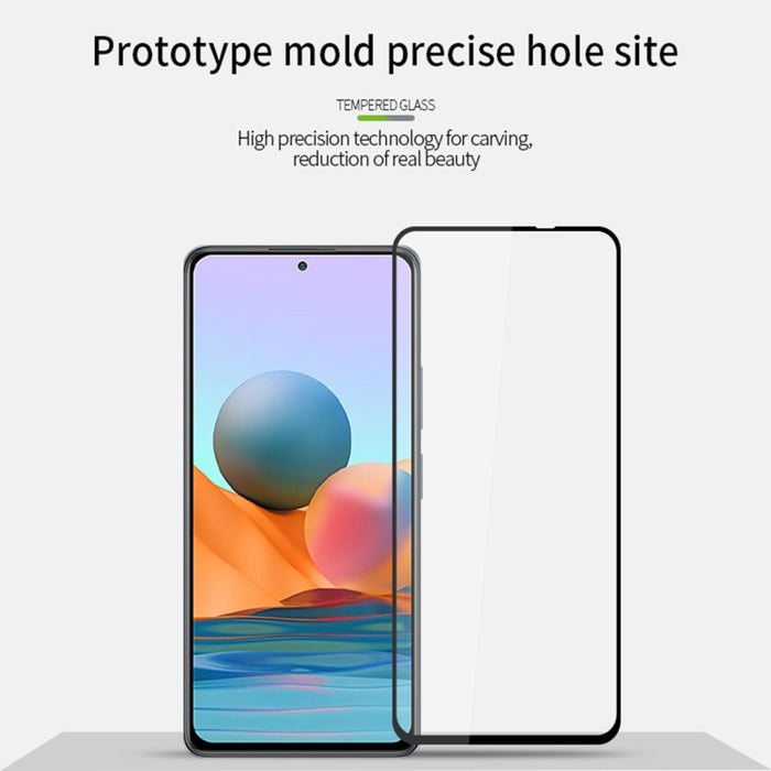PINWUYO 9H 2.5D Película de vidrio templado de pantalla completa, For Xiaomi Redmi Note 10 Pro, For Samsung Galaxy A02s (US), For OPPO Find X3 Lite